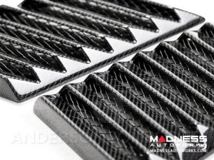 Ford Raptor Hood Vents - Carbon Fiber - (Universal) Ford Raptor Hood Vents - Carbon Fiber - (Universal)